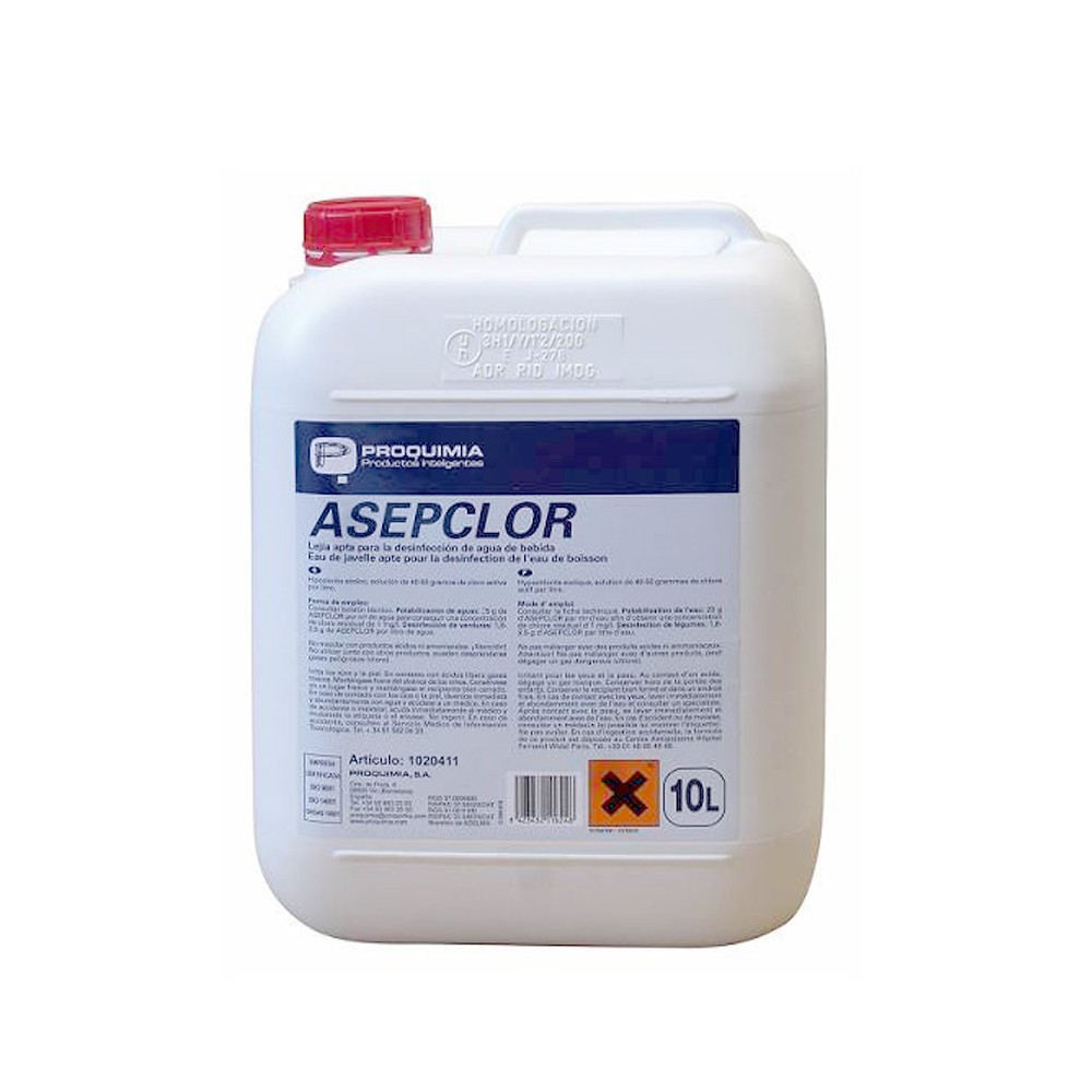 Asepclor . Garrafa 10L - 1